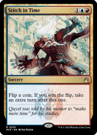 Stitch in Time Ravnica Remastered Magic card