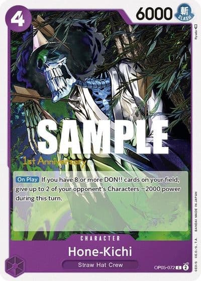 Hone Kichi Awakening of the New Era: 1st Anniversary Tournament Cards One Piece card