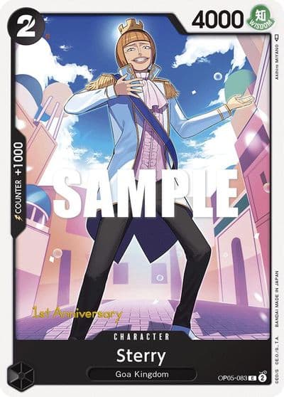 Sterry Awakening of the New Era: 1st Anniversary Tournament Cards One Piece card