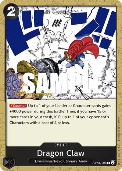 Dragon Claw Awakening of the New Era: 1st Anniversary Tournament Cards One Piece card