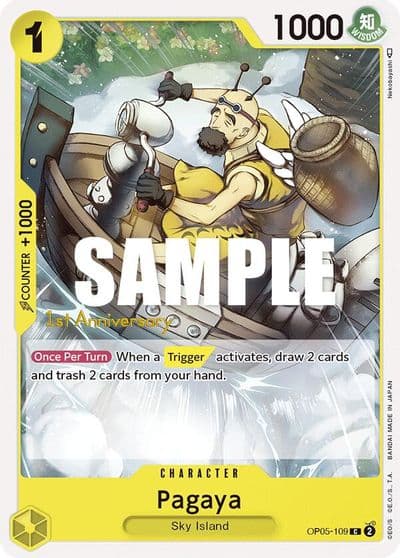 Pagaya Awakening of the New Era: 1st Anniversary Tournament Cards One Piece card