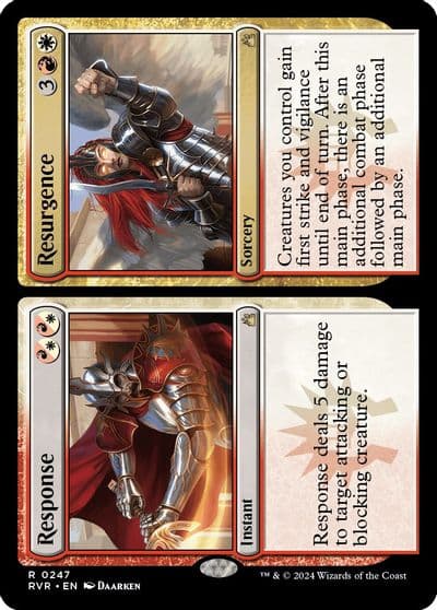 Response Resurgence Ravnica Remastered Magic card