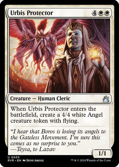 Urbis Protector Ravnica Remastered Magic card