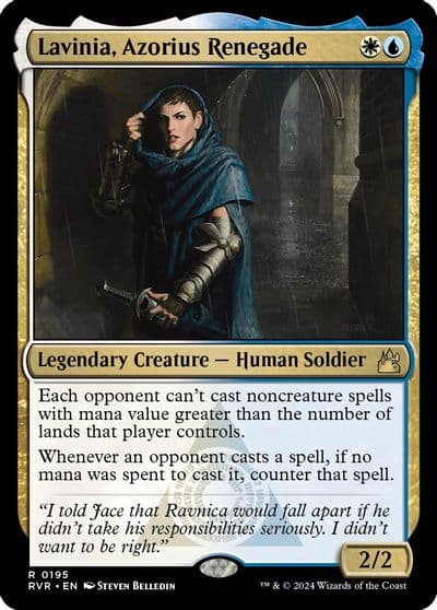 Lavinia Azorius Renegade Ravnica Remastered Magic card