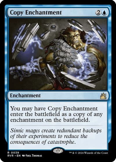 Copy Enchantment Ravnica Remastered Magic card