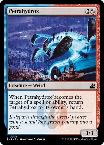 Petrahydrox Ravnica Remastered Magic card
