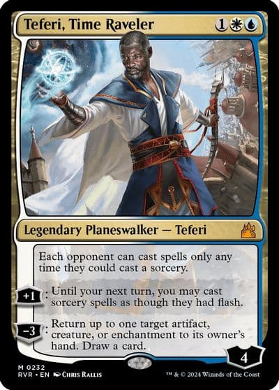 Teferi Time Raveler Ravnica Remastered Magic card