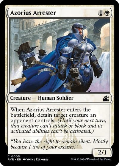 Azorius Arrester Ravnica Remastered Magic card