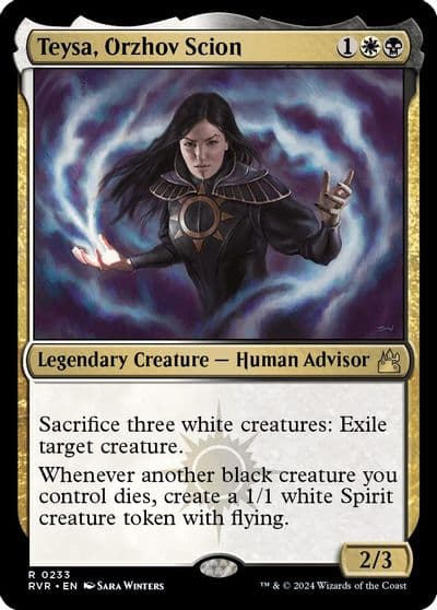 Teysa Orzhov Scion Ravnica Remastered Magic card