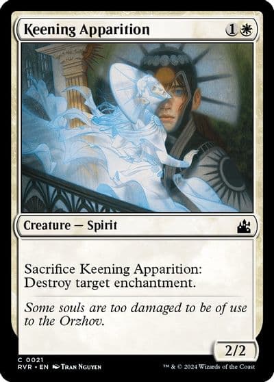 Keening Apparition Ravnica Remastered Magic card