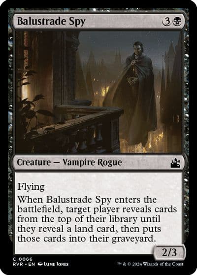 Balustrade Spy Ravnica Remastered Magic card