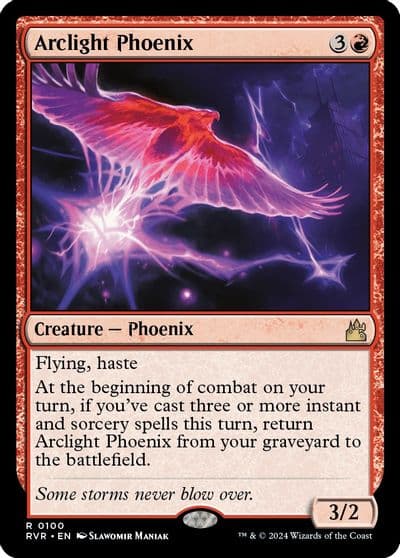 Arclight Phoenix Ravnica Remastered Magic card