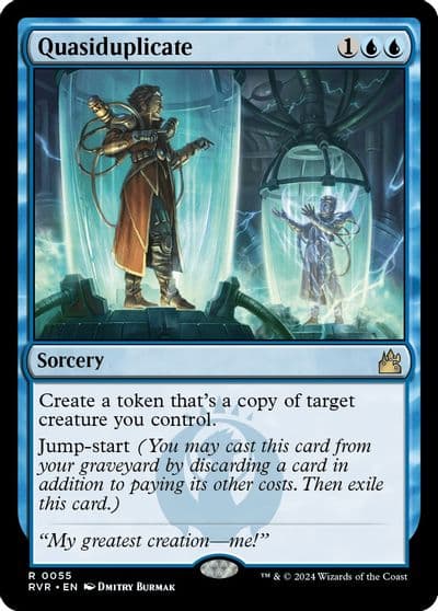 Quasiduplicate Ravnica Remastered Magic card