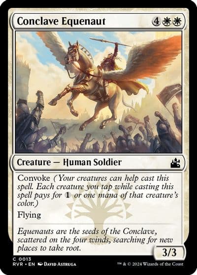 Conclave Equenaut Ravnica Remastered Magic card