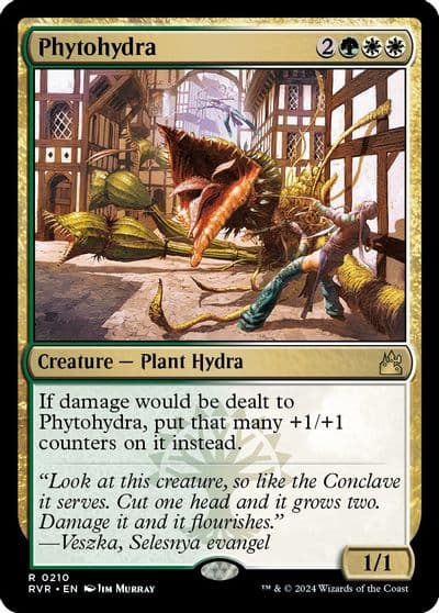 Phytohydra Ravnica Remastered Magic card