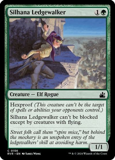Silhana Ledgewalker Ravnica Remastered Magic card