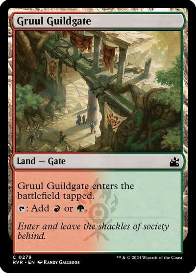 Gruul Guildgate Ravnica Remastered Magic card