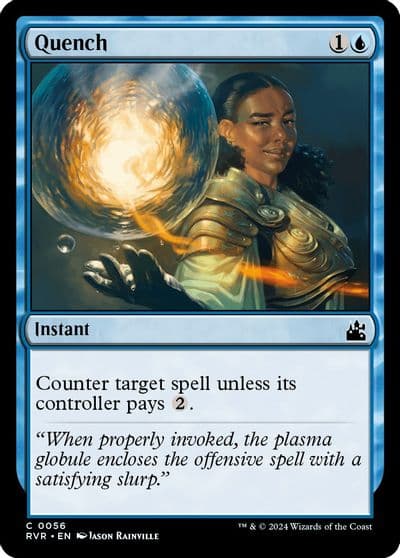 Quench Ravnica Remastered Magic card