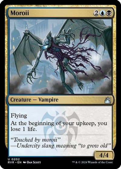 Moroii Ravnica Remastered Magic card