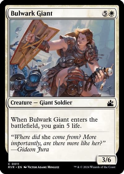 Bulwark Giant Ravnica Remastered Magic card