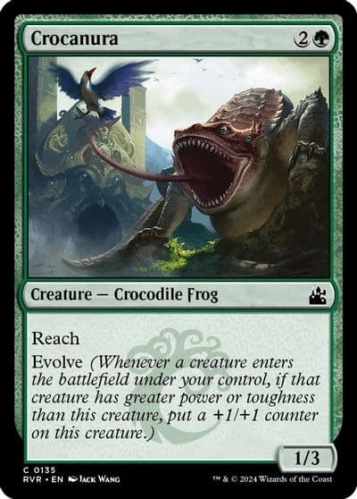 Crocanura Ravnica Remastered Magic card
