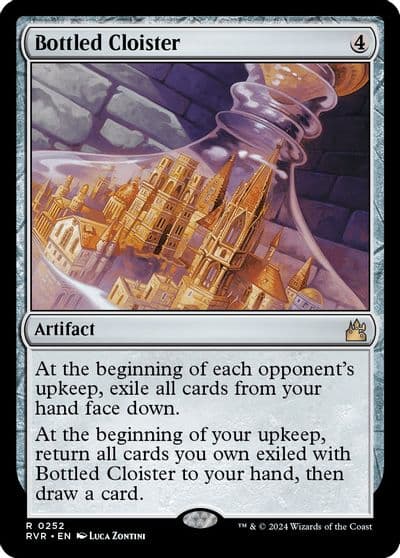 Bottled Cloister Ravnica Remastered Magic card