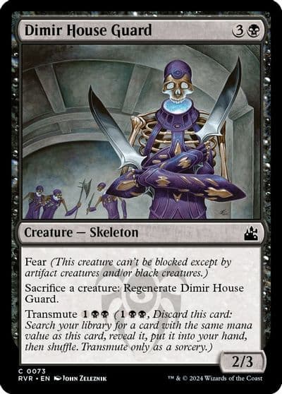 Dimir House Guard Ravnica Remastered Magic card