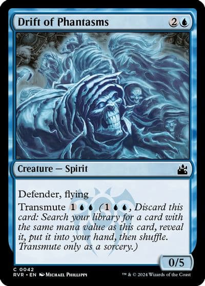 Drift of Phantasms Ravnica Remastered Magic card