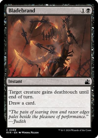 Bladebrand Ravnica Remastered Magic card