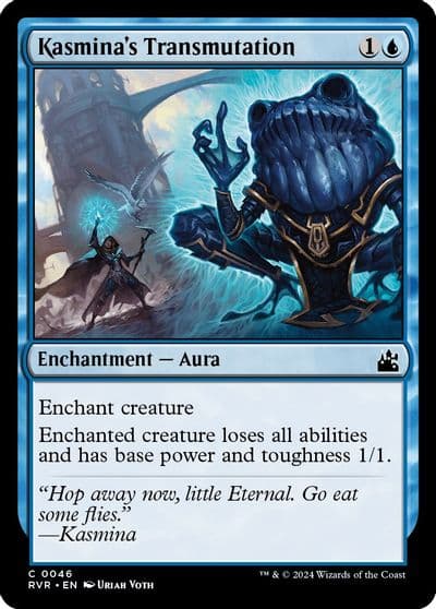 Kasminas Transmutation Ravnica Remastered Magic card