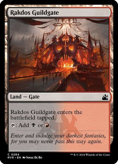 Rakdos Guildgate Ravnica Remastered Magic card