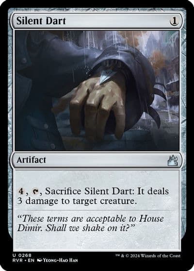 Silent Dart Ravnica Remastered Magic card