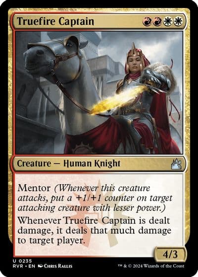 Truefire Captain Ravnica Remastered Magic card
