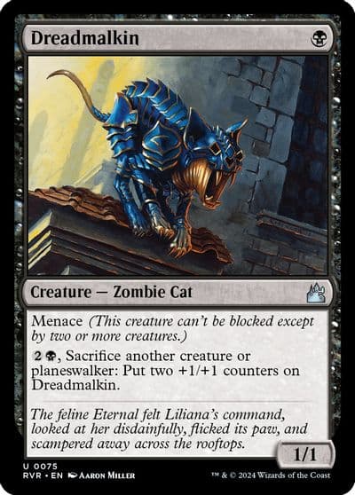 Dreadmalkin Ravnica Remastered Magic card