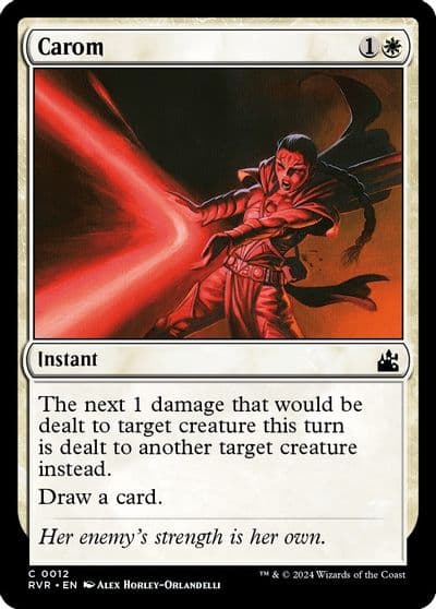 Carom Ravnica Remastered Magic card