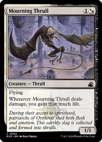 Mourning Thrull Ravnica Remastered Magic card
