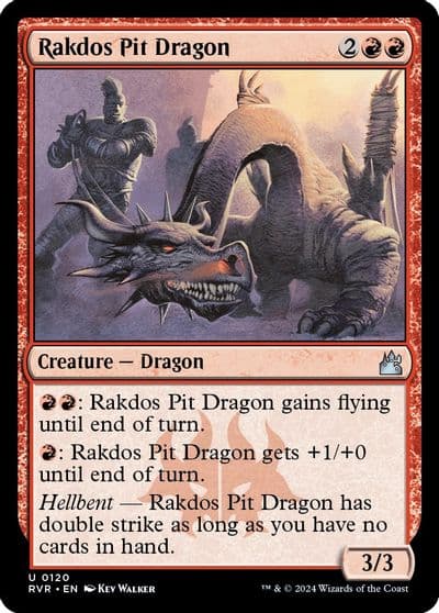 Rakdos Pit Dragon Ravnica Remastered Magic card