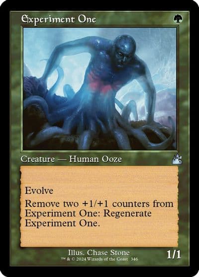 Experiment One Retro Frame Ravnica Remastered Magic card