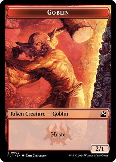 Goblin Token 0009 Ravnica Remastered Magic card