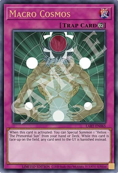 Macro Cosmos The Lost Art Promotion Yu-Gi-Oh! card