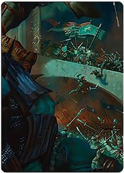 Rohirrim Chargers Art Card Art Series: Universes Beyond: The Lord of the Rings: Tales of Middle-earth Magic card