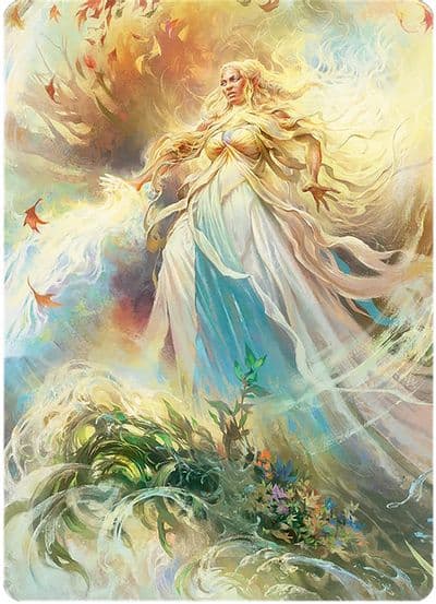 Galadriel Light of Valinor Art Card Art Series: Universes Beyond: The Lord of the Rings: Tales of Middle-earth Magic card