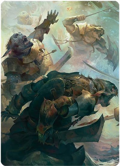 Mists of Lorien Art Card Art Series: Universes Beyond: The Lord of the Rings: Tales of Middle-earth Magic card