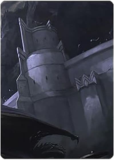 Rammas Echor Ancient Shield Art Card Art Series: Universes Beyond: The Lord of the Rings: Tales of Middle-earth Magic card