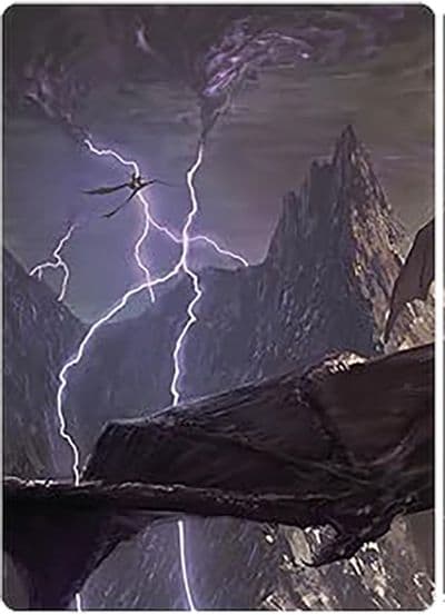 Call Forth the Tempest Art Card Art Series: Universes Beyond: The Lord of the Rings: Tales of Middle-earth Magic card