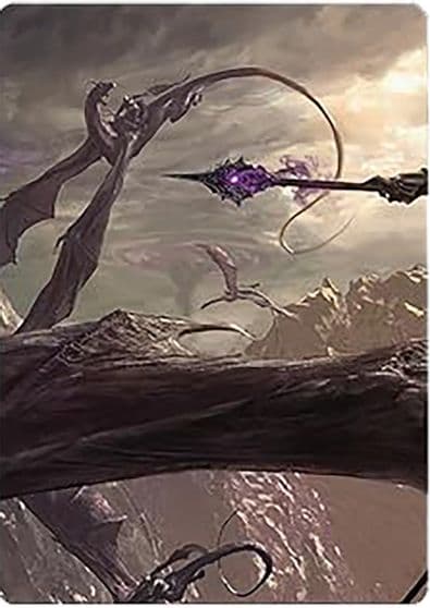 Nazgul Battle Mace Art Card Art Series: Universes Beyond: The Lord of the Rings: Tales of Middle-earth Magic card