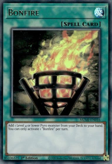Bonfire Maze of Millennia Yu-Gi-Oh! card