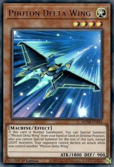 Photon Delta Wing Maze of Millennia Yu-Gi-Oh! card