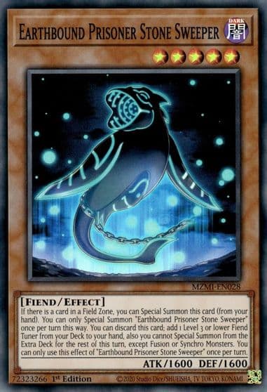 Earthbound Prisoner Stone Sweeper Maze of Millennia Yu-Gi-Oh! card
