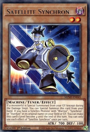 Satellite Synchron Maze of Millennia Yu-Gi-Oh! card